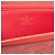 Zippy Portafoglio lungo in pelle rossa Louis Vuitton Rosso - vista 5