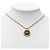 Collana con pendente logo vintage Christian Dior D'oro - vista 6