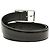 Gucci Sherry Line Square Logo Buckle Belt Black Silvery - view 3