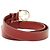 Cintura con fibbia con logo Interlocking G Gucci Rosso - vista 3