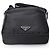 Borsa a tracolla Prada Re-Nylon x Pelle Saffiano Nero - vista 5