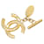 Timeless Chanel Coco Mark Charm Golden