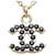 Pendente Collana Chanel Coco Mark Nero D'oro  - vista 3