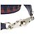 Hermès Correa de hombro Hermes Bandoulière Tressage de Cuir Negro Azul Naranja - vista 5