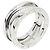 Bulgari Anello B-zero1 Legend in oro bianco 18K e diamante di Bvlgari