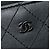 Portafoglio lungo Matelassé Chanel in pelle nera Nero - vista 4