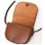 Céline Borsa a Spalla Celine Folco Cuir Triomphe Marrone - vista 5