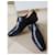Prada Scarpe stringate uomo in pelle nera coccodrillo Nero  - vista 2