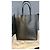 Borsa Cabas Two Way Céline in pelle granulata nera Nero - vista 2