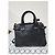 Burberry Derby House Check Small Banner Tote Bag Nera Nero - vista 12