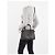 Burberry Derby House Check Small Banner Tote Bag Nera Nero - vista 13