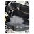 Burberry Derby House Check Small Banner Tote Bag Nera Nero - vista 8