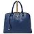 Prada Signature Promenade Borsa a Spalla Grande - Blu Reale
