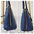 Prada Signature Promenade Borsa a Spalla Grande - Blu Reale - vista 7