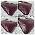Gucci Guccissima Borsa Hobo Jackie in pelle Bordeaux - vista 12