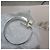 Courreges Courrèges Silver Mono-Loop AC Logo Earring - view 3