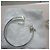 Courreges Courrèges Silver Mono-Loop AC Logo Earring - view 4