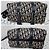 Borsa Boston Christian Dior Trotter Nero/Beige - vista 4