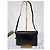 Borsa a tracolla Christian Dior Oblique in tela e pelle nera Nero - vista 4