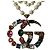 Collana Gucci con logo GG Multicolore