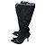 Gianfranco Ferré botas altas de ante negro