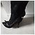 Gianfranco Ferré botas altas de ante negro - vista 5
