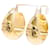 Céline Orecchini Triomphe Bold Hoop in oro Celine D'oro  - vista 2