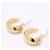 Céline Orecchini Triomphe Bold Hoop in oro Celine D'oro  - vista 5