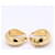 Céline Orecchini Triomphe Bold Hoop in oro Celine D'oro  - vista 6