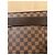 Louis Vuitton Borsa a Tracolla Damier Ebene Marrone - vista 12