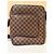 Louis Vuitton Borsa a Tracolla Damier Ebene Marrone - vista 14