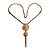 Autre Marque Collana Medaglione Dorata Classiques Entier D'oro