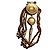 Autre Marque Collana Medaglione Dorata Classiques Entier D'oro - vista 5
