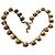 Autre Marque Collar Stella & Dot Cristales Dorados - vista 2