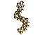 Autre Marque Collar Stella & Dot Cristales Dorados - vista 7