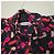 Blusa Dorothée Schumacher estampada de cuello alto Negro Rosa Roja - vista 5
