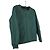 KOOKAÏ Chaqueta Bomber de Cuero Verde Bordada