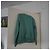 KOOKAÏ Chaqueta Bomber de Cuero Verde Bordada - vista 3