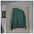 KOOKAÏ Chaqueta Bomber de Cuero Verde Bordada - vista 4