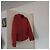 Mac Douglas rote Leder-Bikerjacke - Ansicht 3
