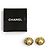Orecchini CHANEL Vintage 93A Faux Pearl Coco Mark D'oro Crudo - vista 2