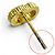 Orecchini Christian Dior Faux Pearl CD Logo Heart Motif D'oro - vista 7