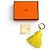 Hermès HERMES Carmen Lime Agneau Milo Charm per Borsa e Portachiavi D'oro - vista 2