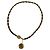 Chanel Vintage Coco Mark Cambon Medal Lederkettengürtel Schwarz - Ansicht 3
