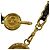 Chanel Vintage Coco Mark Cambon Medal Lederkettengürtel Schwarz - Ansicht 7