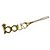 Clip per capelli Gucci con strass in oro e argento D'oro - vista 6