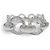 Tiffany & Co Tiffany Vintage Twist Circle 925 Armband Silber
