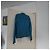 Autre Marque J.C.E. Blaue Lederjacke - Ansicht 3