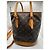 Louis Vuitton Borsa Bucket PM Monogram Marrone Monogramma - vista 2