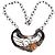 Autre Marque Elanomi Israel Sterling Silber Karneol Halskette